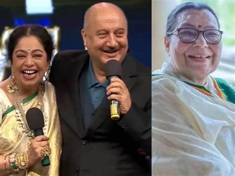 madhumalti kapoor and anupam kher.